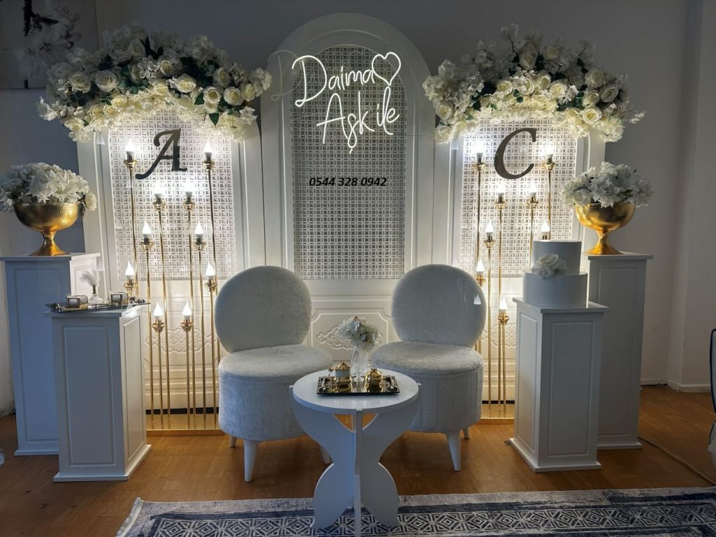 Evde Nişan Organizasyonu